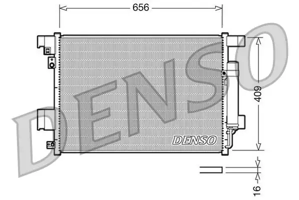 DENSO DCN21001 | Klima Radyatörü Asx / Lancer / Outlander Dizel 2006 -
