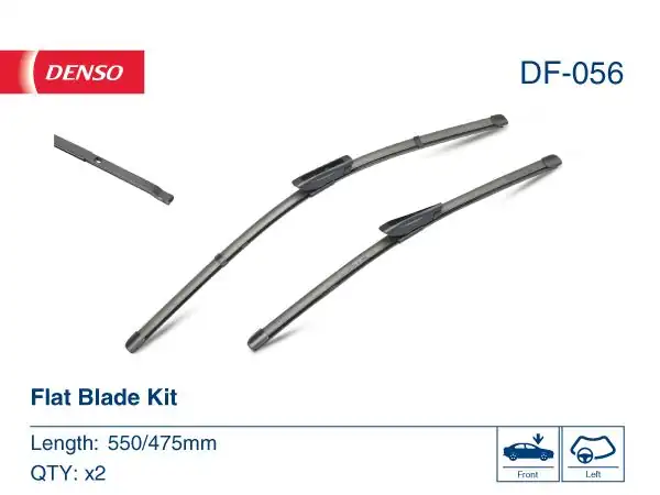 Denso Df 056 Silecek Seti Renault Thalia İ II Symbol III Duster Logan Sandero