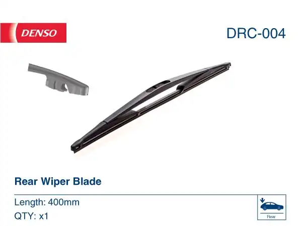DENSO DRC-004 | Silecek Süpürgesi Arka 400 mm 91=-98 Clio I Opel: Astra G 00-05