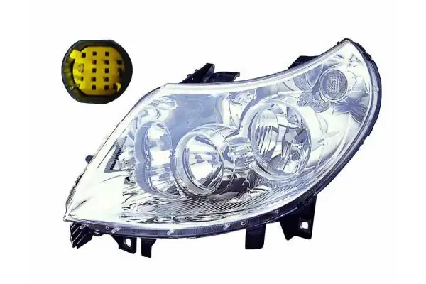 Depo 552 1124l Ld Em Aydınlatma Ön Far Sol Motorlu Citroen Boxer Jumper Ducato 06 Sarı Soket