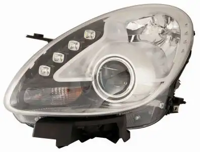 DEPO 667-1118RMLDEM1 | (Aydınlatma) / Ön Far Sağ Motoru Uzerınde Krom Alfa Romeo Giulietta 10-Ledlı