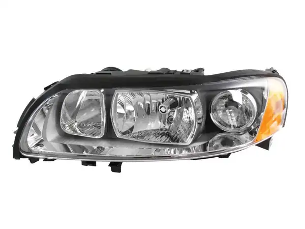 Depo 773 1121l Ldem2 Aydınlatma Sol Far Volvo S60 05 09 Far Motorlu Siyah 1546243