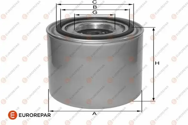 EUROREPAR 1682274380 | Yağ Filtresi Accent Getz Elantra Cerato Rio Ceed Hyundai Kia Tum Benzinli Bınekler
