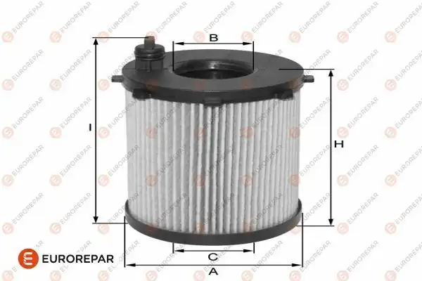 EUROREPAR 1682274880 | Psa / Erp Yağ Filtresi 206-307-Focus 1.6D 8V 95 Cat (70Kw) Dw4td Dw6td