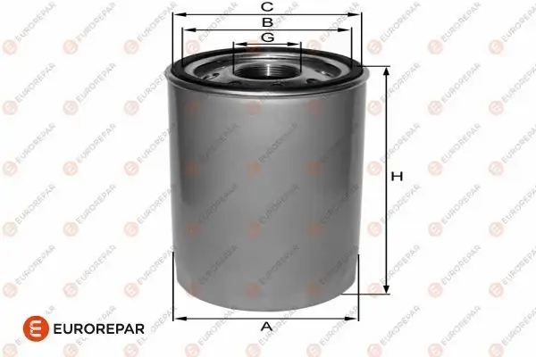 Eurorepar 1682276780 Yağ Filtresi Honda Civic Jazz CRV Accord Hrv City Punto II Seıcento Doblo
