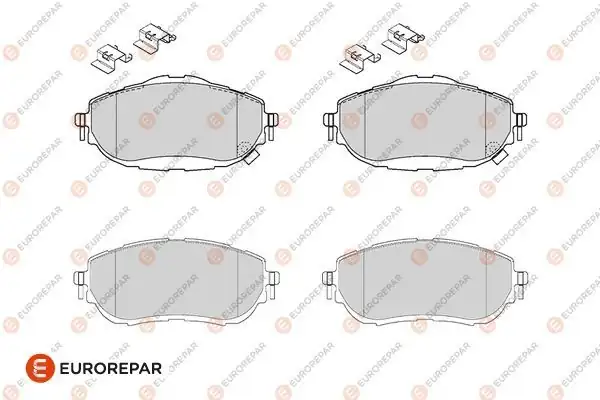 Eurorepar 1682313580 Ön Fren Balatası Toyota Corolla 2013 Auris 2012 1 33 1 6 Benzinli 1 4 D4d Dizel