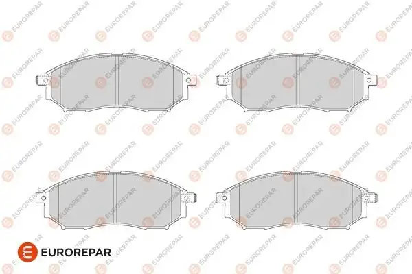 EUROREPAR 1686264580 | Psa/Erp Ön Fren Balatası (157mm) Pathfinder 2.5Cd Murano 3.5 05- Koleos BM 08-