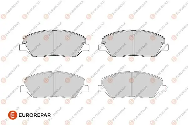 EUROREPAR 1686264880 | Psa / Erp Fren Balatası Ön (157mm) Santa Fe 2.2Crdı 4×4 06-Gdb3418