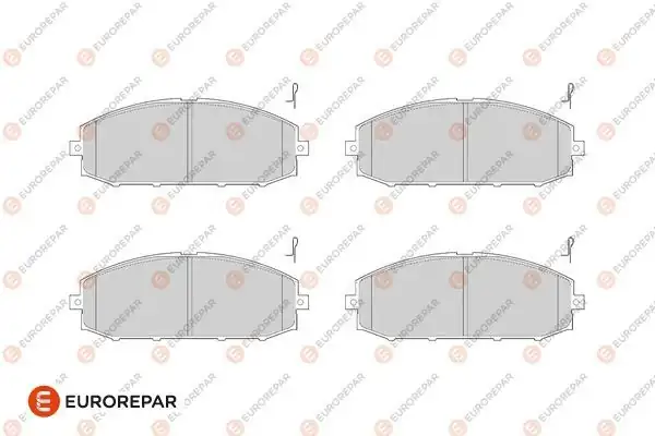 Eurorepar 1686268080 Psa Erp Fren Balatası Ön 165mm Nissan Patrol Y61 Gdb3222