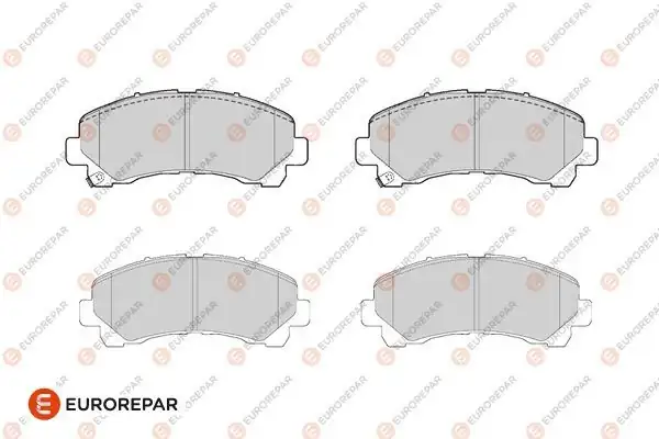 EUROREPAR 1686279880 | Psa / Erp Ön Fren Balatası (152mm) D-Max 2.5Dt 08-Gdb3545