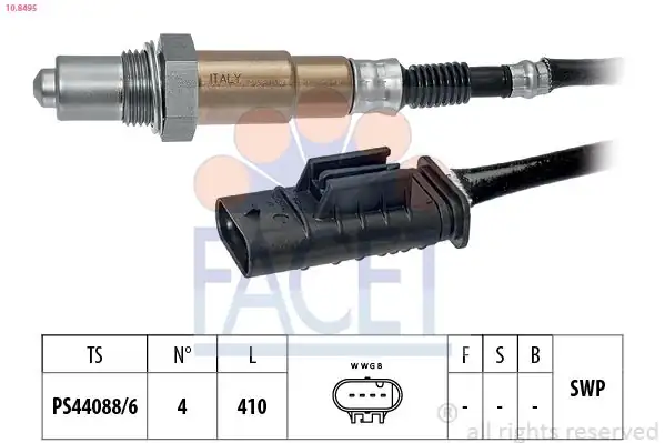 FACET 10-8495 | Sensör Lambda 118 177 205 213 238 253