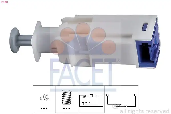 FACET 7-1241 | Debriyaj Kondaktoru Bipper Nemo Fiorino 1 3hdi 1 4hdi