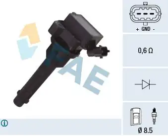 FAE 80369 | Ateşleme Bobini Corolla E11 1 4 16v 99 02 1776820