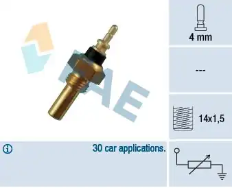 FAE 32330 | Hararet Müşürü W201 83 93 W202 93 00 W210 96 02 S210 96 99 W124 89 93 1772772