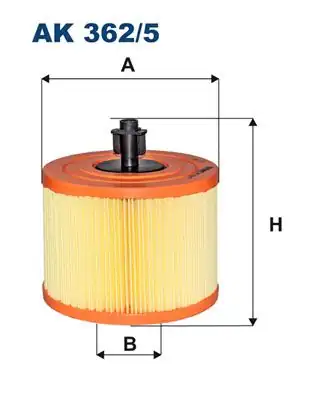 FILTRON AK362-5 | Hava Filtresi Bmw E81 E93 X1 E84 1 Serisi 3 Serisi N52 N53