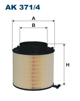 FILTRON AK371-4 | Hava Filtresi Audi A4 A5 Q5 08 17