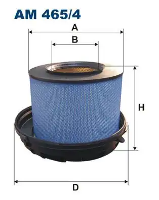 FILTRON AM465-4 | Hava Filtresi Actros Axor Axor 2 Om 906 Om 926 Om 457 Om 541 Om 542 2002