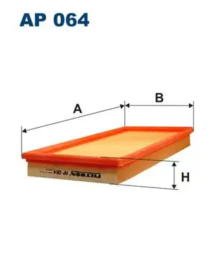 FILTRON AP064 | Hava Filtresi Volvo 240 340 360 74 1506390