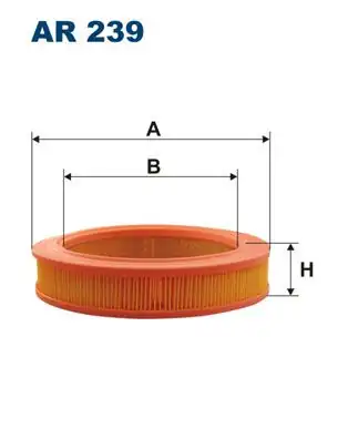 FILTRON AR239 | Hava Filtresi Sunny Benzin 79-89