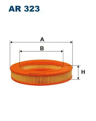 FILTRON AR323 | Hava Filtresi Mazda 121 İ 1 1 87 90 1 3 87 91