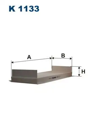 FILTRON K1133 | Polen Filtresi Karbonsuz Man Tgx Tgs D2066 D2676 07 Tga D2066 D2866 D2876 00 Fortuna D2866 D2876