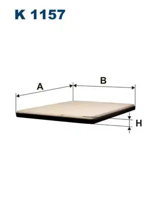 FILTRON K1157 | Filtre Polen Honda Accord VI 98 02 1 6 1 8 İ