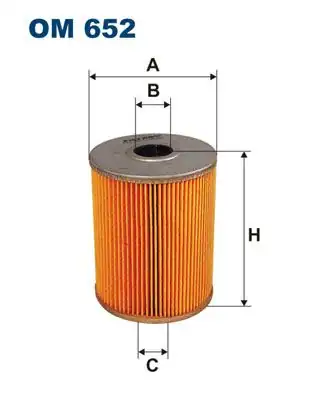 FILTRON OM652 | Yağ Filtresi Passat Sharan 94 99 2 8 V6 1526629