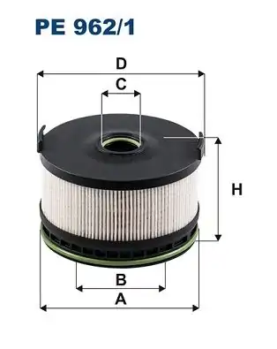 FILTRON PE962-1 | Yakıt Filtresi Mercedes Om654 W118 W177 W205 W213 W238