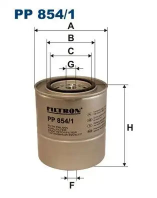 FILTRON PP854-1 | Yakıt Filtresi Bmw E30 E34 M21 324 D 63 KW 86 PS M21 D24 85 90