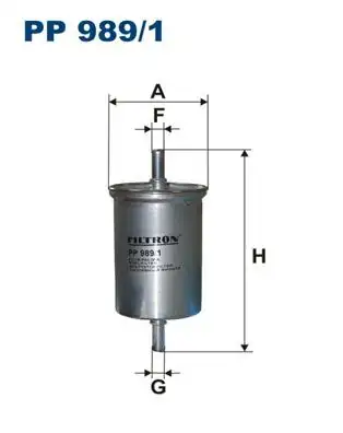 FILTRON PP989-1 | Yakıt Filtresi Fortwo Coupe 450 04 07