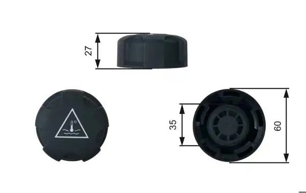 GATES RC247 | Genleşme Kavanoz Kapağı 16-1-Seri (F20-F21) 3-Seri (F30-F80) 5-Seri (F07-F10-F11-F90-G30-G31)
