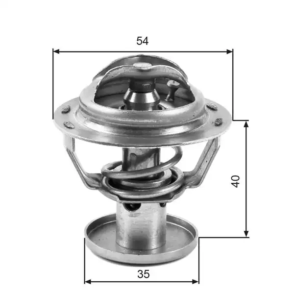 GATES TH32387G1 | Termostat Mondeo 2.5 Bnz 96-