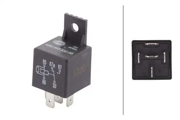 Hella 4rd933332 551 Çok Fonksiyonlu Röle 5 Kutuplu Degistirici Audi Citroen Mercedes Benz Opel Peugeot VW