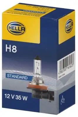HELLA 8GH008356-121 | Ampül / Sis Fari 12V 35W H8-Halojen