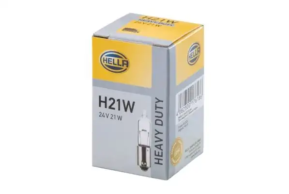 Hella 8gh008417 012 Ampül 24v 21w H21w Halojen Bay9s Iveco Man Tgs Mercedes Benz Scania G Serisi Volvo 10 Adet