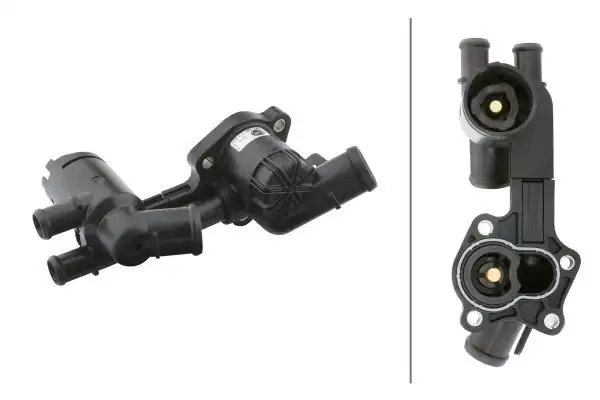 HELLA 8MT354777-351 | Komple Termostat VW 1.2 TSI Cbzb Golf VII Polo Ibiza A1 2010-