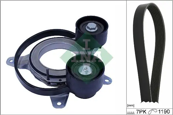 İna 529054710 529 0547 10 Volvo S60 S90 Xc40 Xc60 Xc90 Hybrıt V Kayış Gergisi V Kayışı 32312720