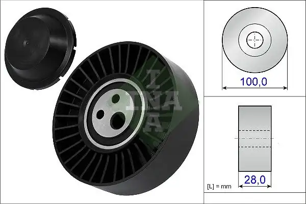 İna 531063520 Alternatör V Kayış Gergi Rulmanı Alfa 166 2 4 TD JTD Marea 96 99