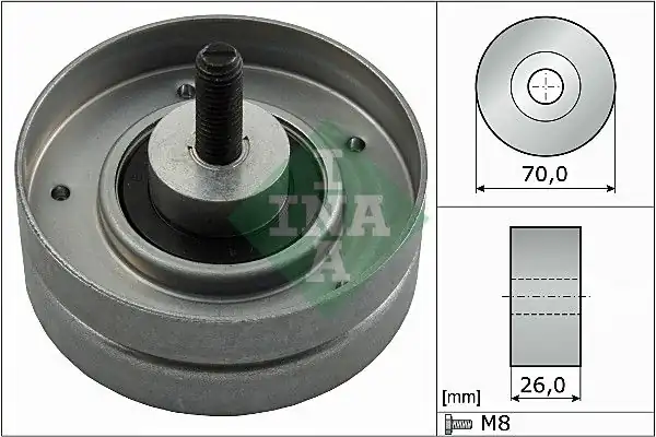 İna 532052410 V Kayış Gergi Rulmanı Mini R50 52 53 W11b16 02 07 1627890