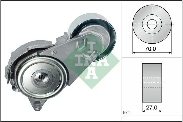 İna 534040810 V Kayış Gergisi Toyota Corolla Auris Yaris 1 4 D4d 04 11