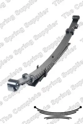 LESJÖFORS 6192539 | Makas Yayı Hilux 2 4 15 Arka 1535520