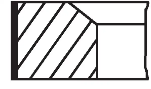 MAHLE 00293N0 | Sekman 601 602 604 87 00 mm Mercedes W201 W202 S201 S202 W124 S124 S210 W210
