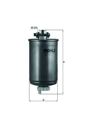 MAHLE KL75 | Yakıt Filtresi VW Golf II-IV Passat Polo Caddy Transporter T4 LT35 Sharan Jetta Vento
