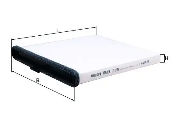 MAHLE LA1139 | Kabin Filtresi (Mazda3 13-/ / Mazda3 15-/ / Mazda 6 12-/ / Mazda Cx3 12-/ Benzinli-Dizel)