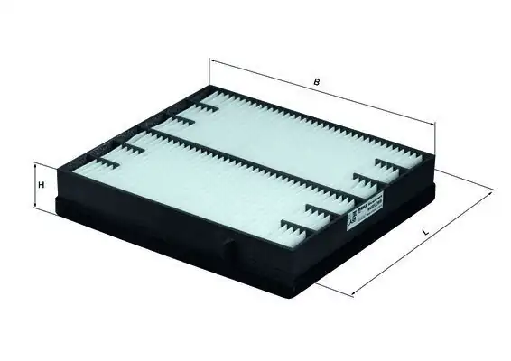 MAHLE LA98 | Kabin Filtresi Mercedes Benz M Serisi W163 ML 230 98 05