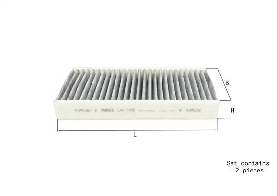 MAHLE LAK1156-S | Klima Filtresi Karbonlu BMW F40-F44-F45-F46-F48-F49-F39 Mini F54-F56-F57-F60