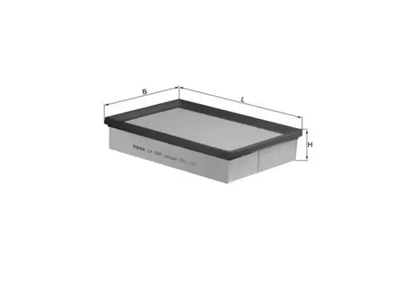 MAHLE LX1570 | Hava Filtresi Focus / C-Max 1.6 TDCI 03 -