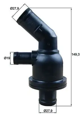 MAHLE TH5587 | Termostat 87c Renault Twingo III Smart Fortwo Forfour 0 9 1 0