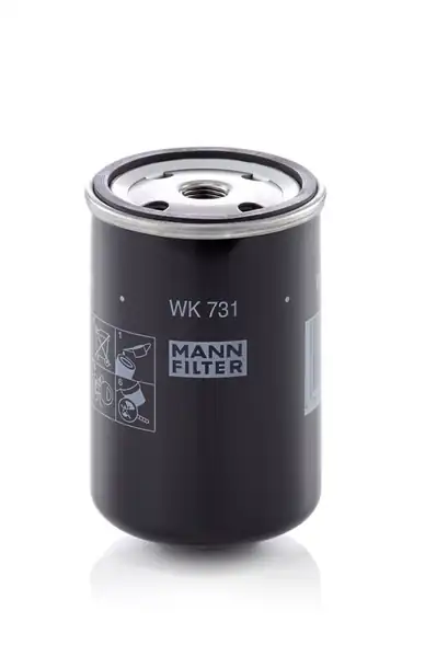 Mann Wk 731 Yakıt Filtresi Vidalı Endustriyel Iveco Eurotech 92 98