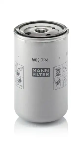 MANN WK724 | Yakıt Filtresi Astra Fiat Hitachi Iveco